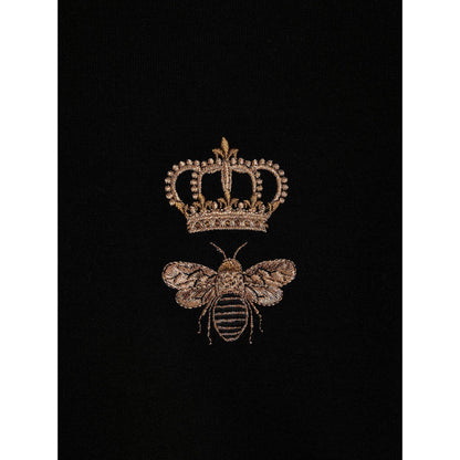 Dolce & Gabbana Black Cotton Sweatshirt
