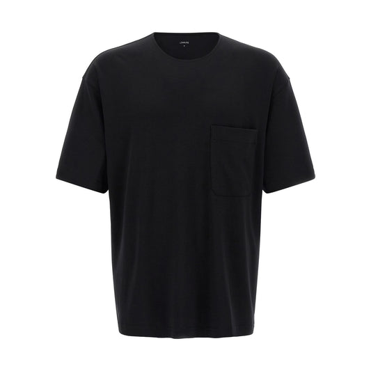 Lemaire Black Cotton T-Shirt