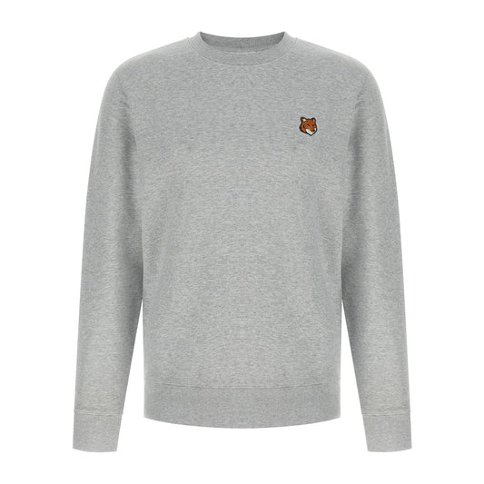 Maison Kitsuné Gray Cotton Sweatshirt