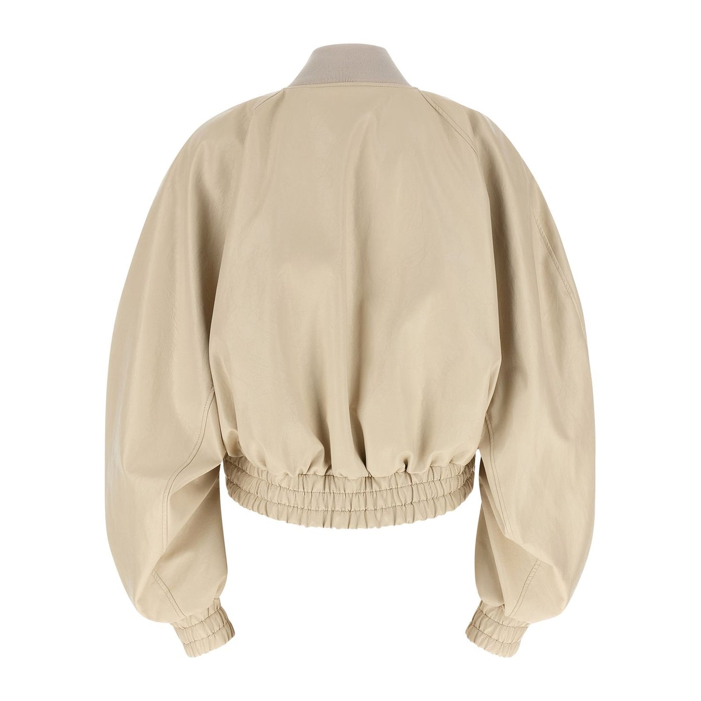 The Andamane Beige Polyethylene Bomber