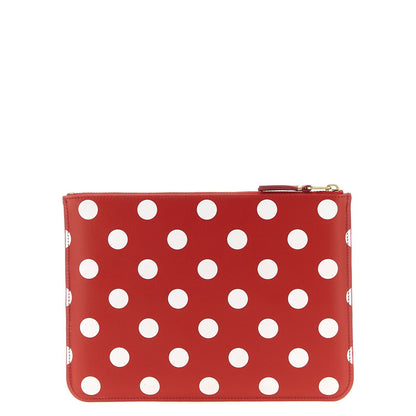 Comme Des Garçons Multicolor Calfskin Wallet