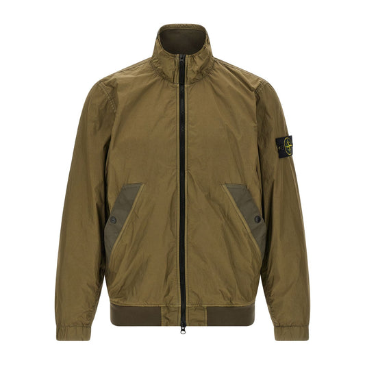 Stone Island Bicolor Polyamide Shell Jacket