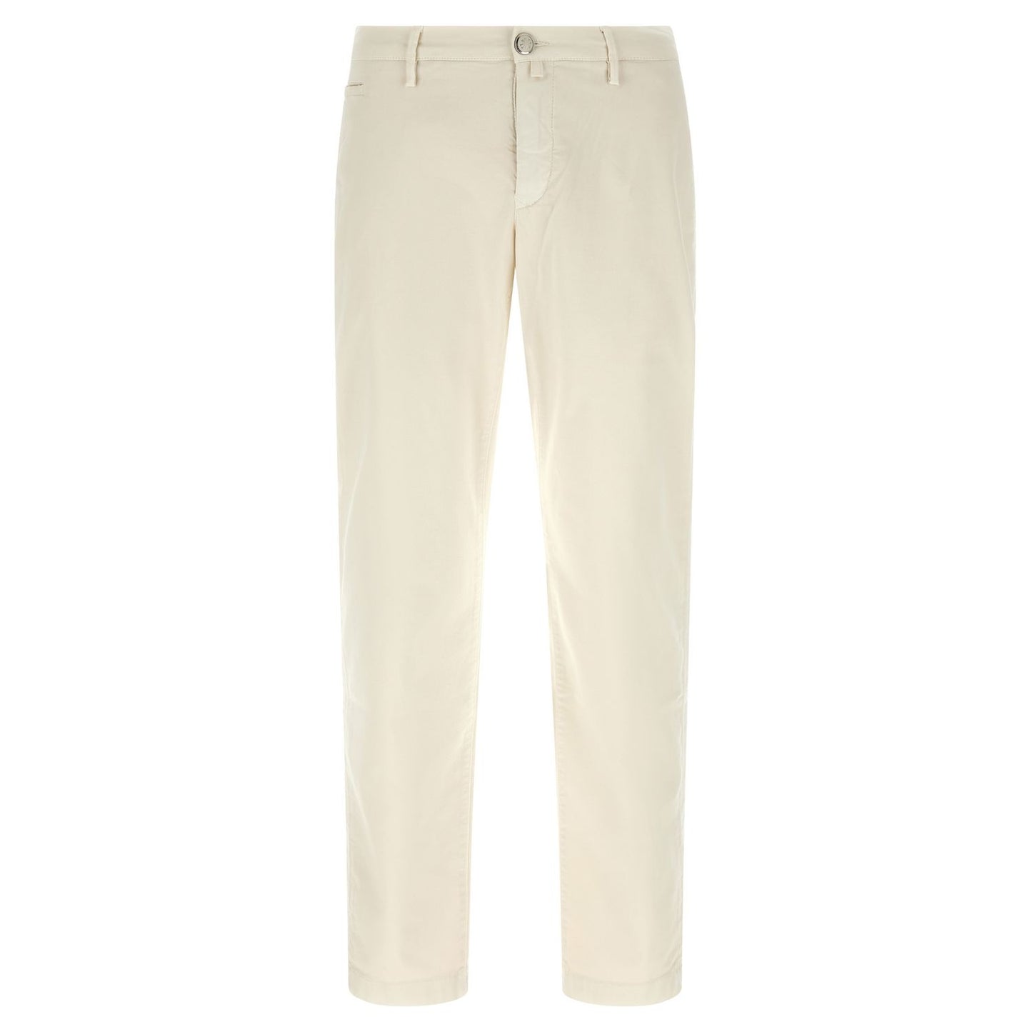 Jacob Cohen White Cotton Chino Pants