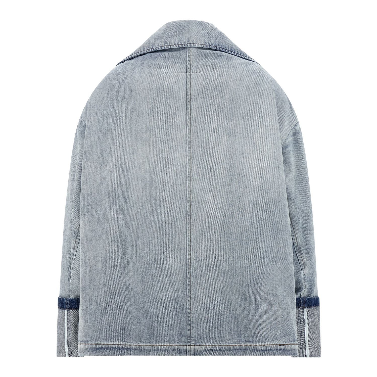 MM6 Maison Margiela Blue Cotton Denim Jacket