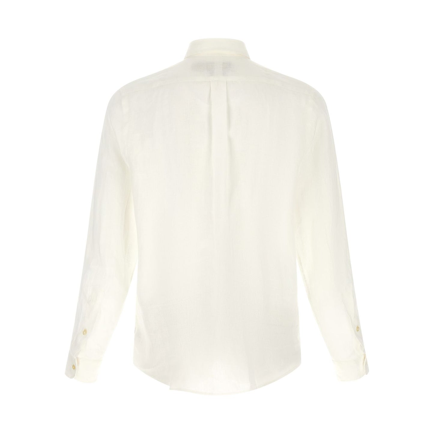 Polo Ralph Lauren White Linen Blouse