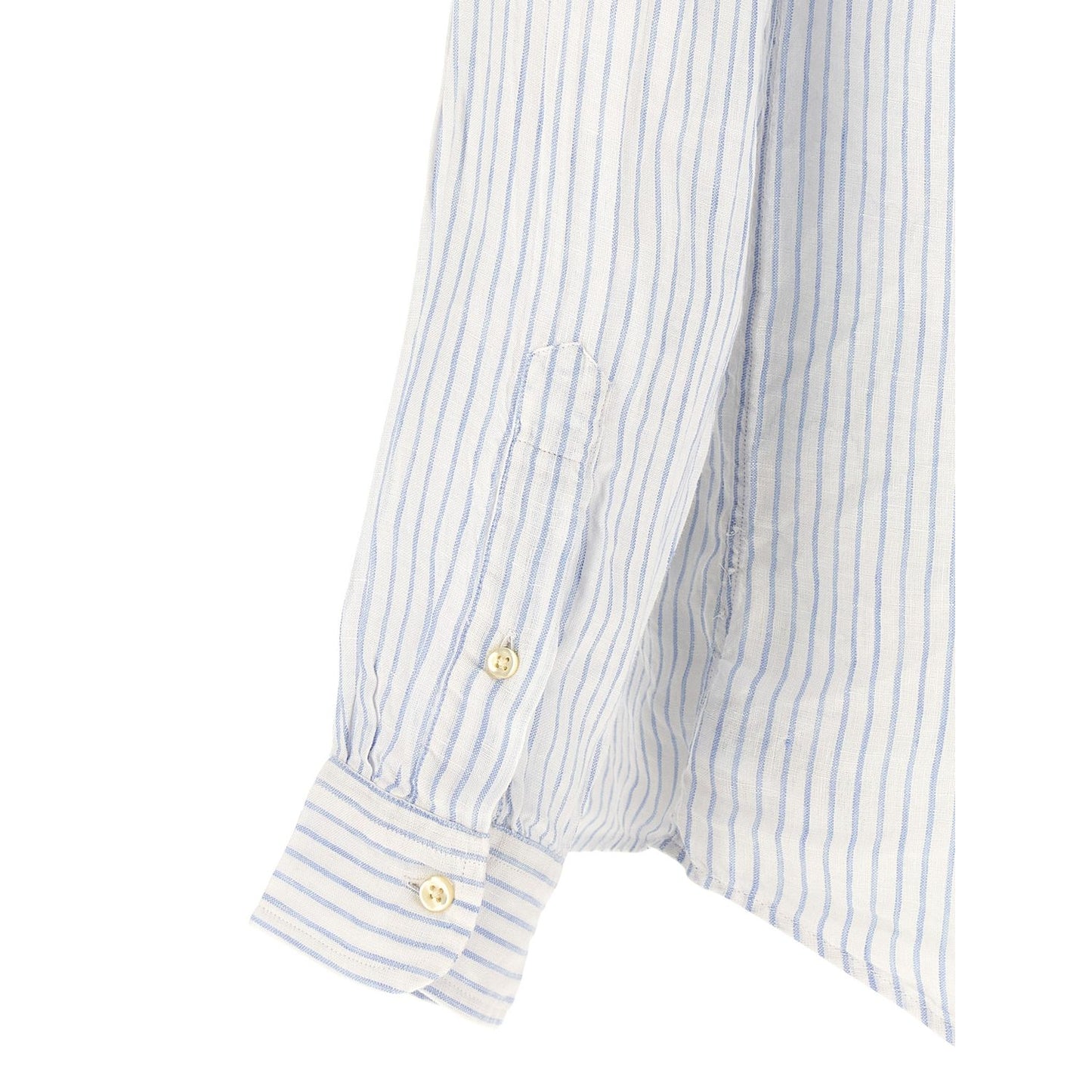 Polo Ralph Lauren Blue Linen Blouse