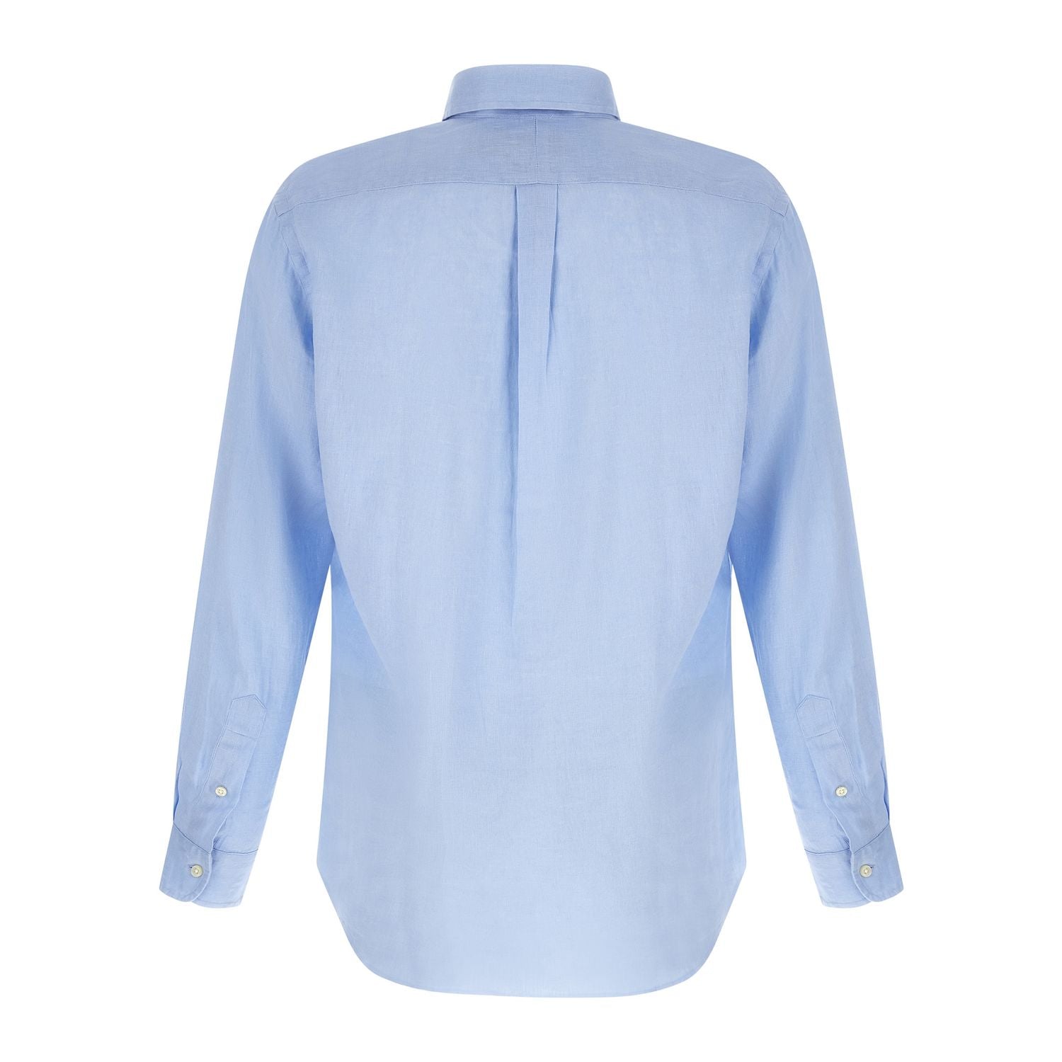 Polo Ralph Lauren Blue Linen Blouse