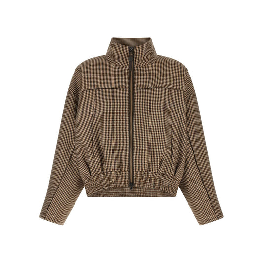 Brunello Cucinelli Brown Virgin Wool Jacket