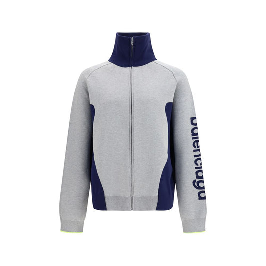 Balenciaga Gray Cotton Sweatshirt