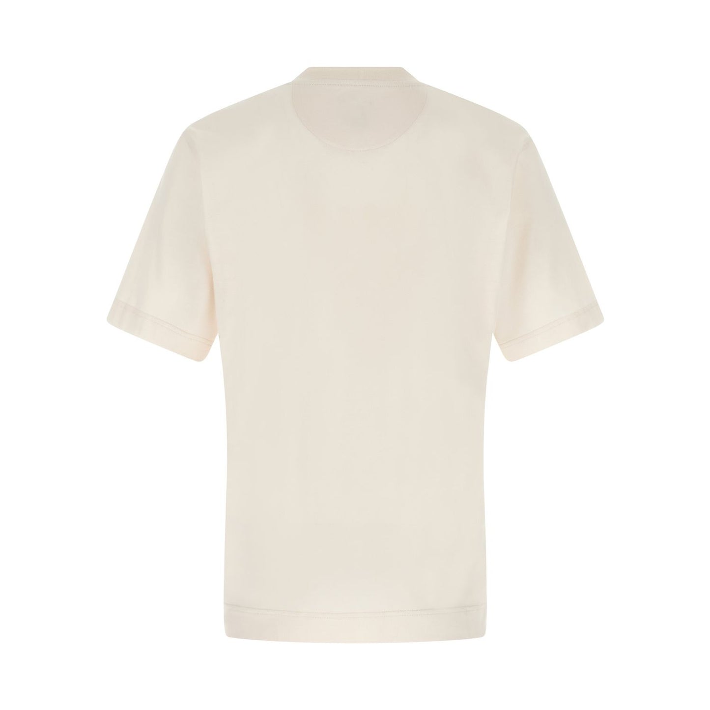 Fendi White Cotton T-Shirt
