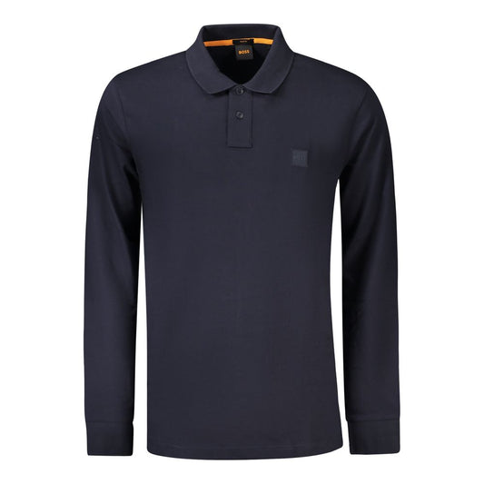 Hugo Boss Blue Cotton Men's Polo