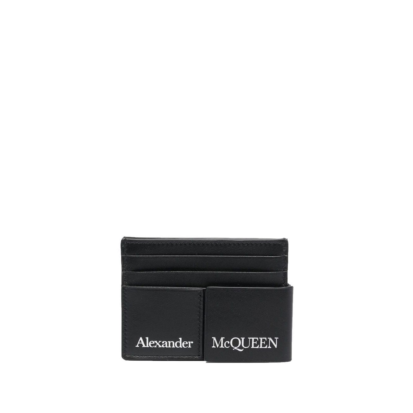 Alexander McQueen Card holder with print