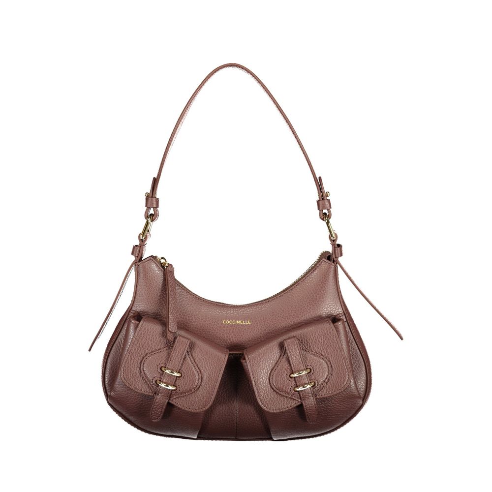 Coccinelle Brown Leather Handbag