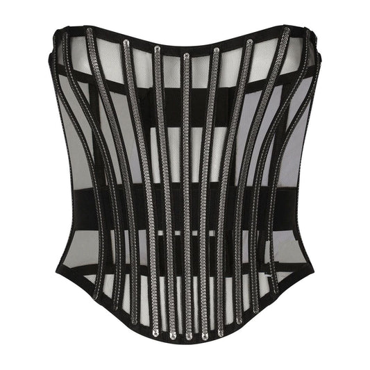 Dolce & Gabbana Tulle corset belt with boning