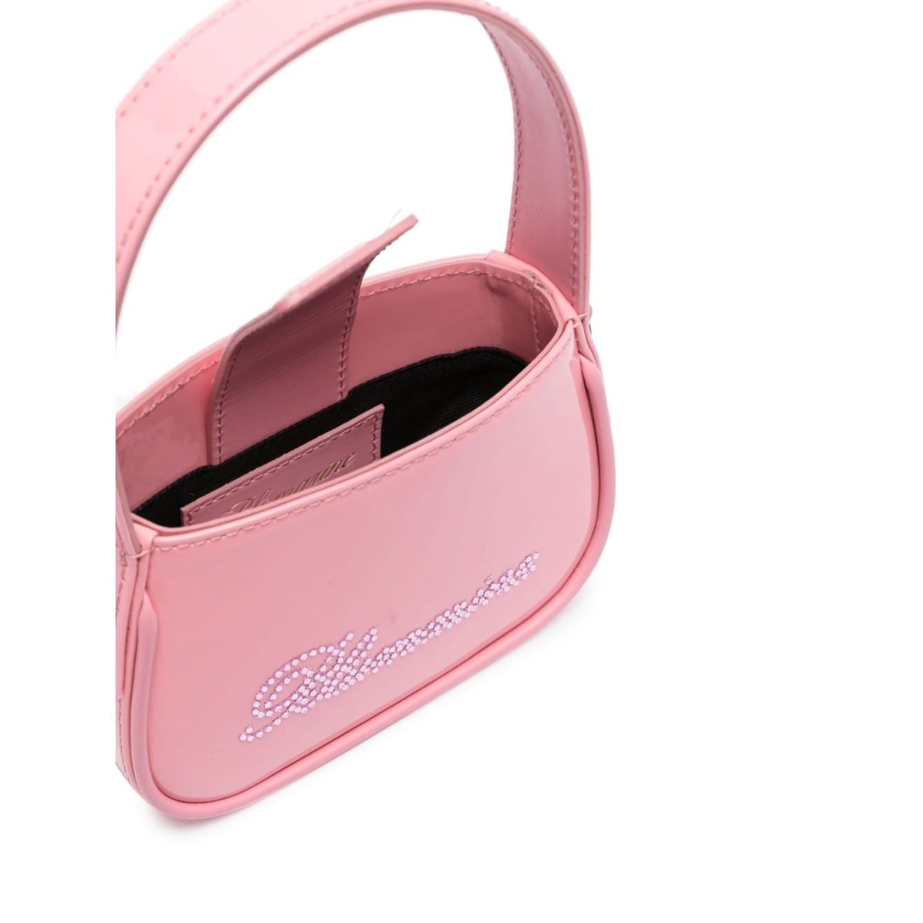 Blumarine crystal-embellished logo tote bag