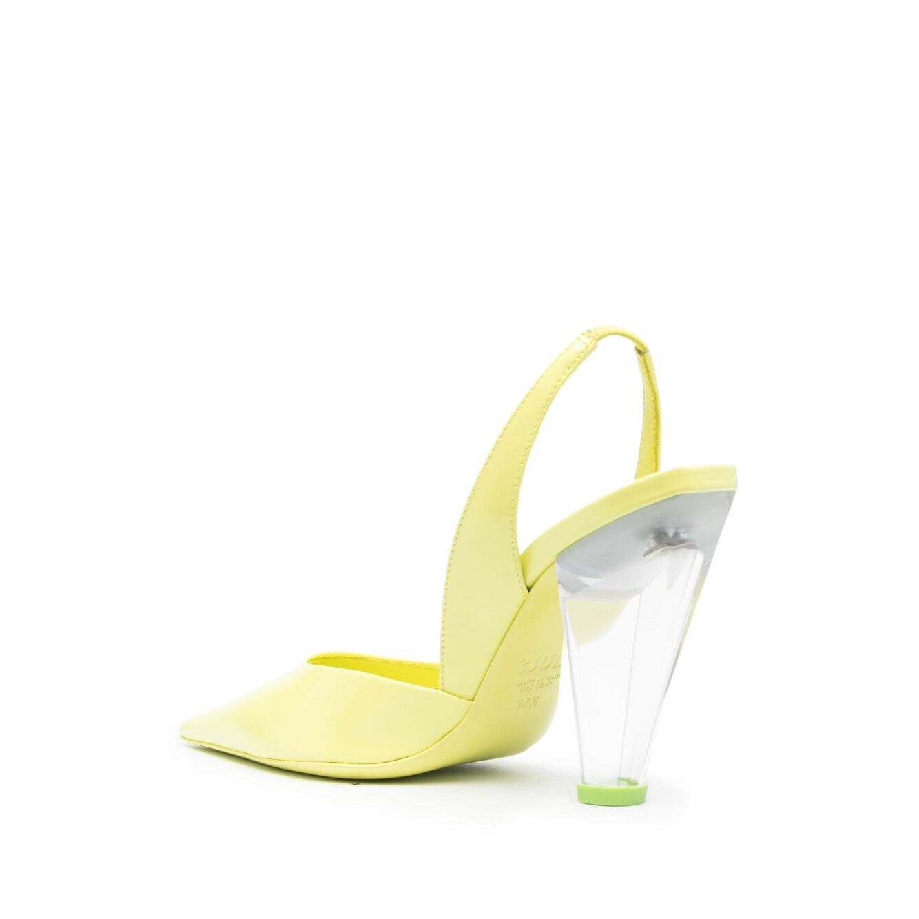 3JUIN With Heel Yellow