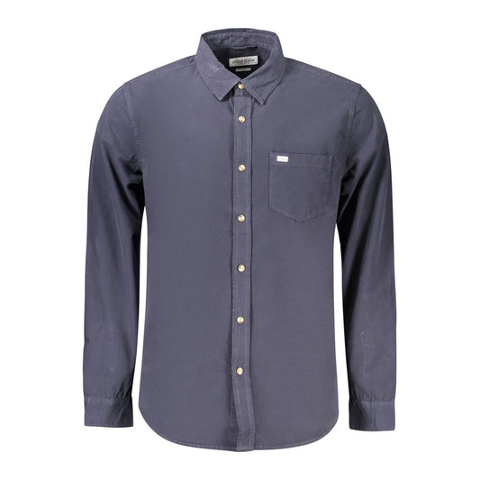 Guess Jeans Blue Cotton Men's Shirt