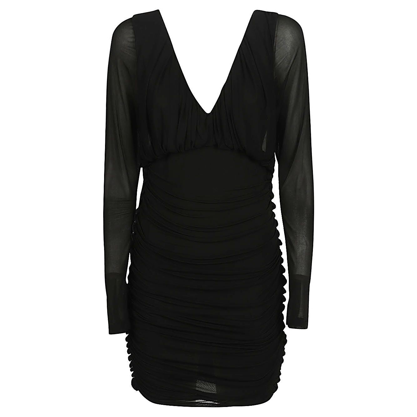 Saint Laurent Short dress with V-neck