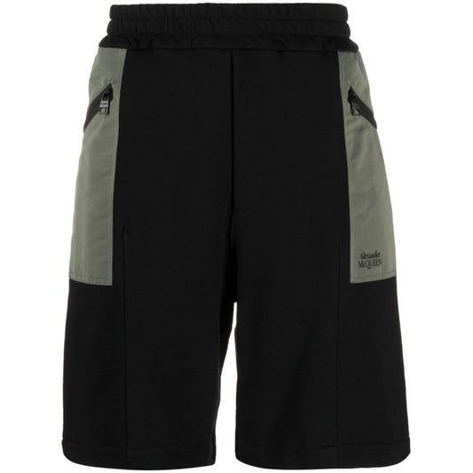 Alexander McQueen two-tone Elasticated Track Shorts