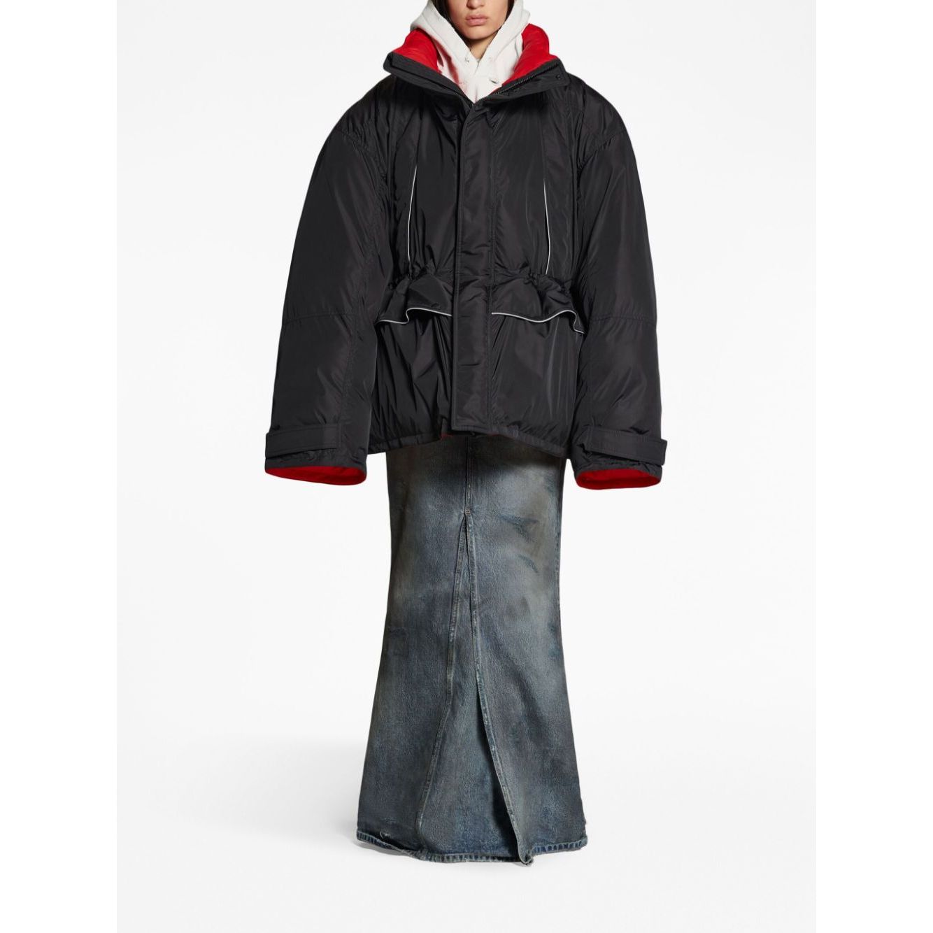 Balenciaga oversized padded parka