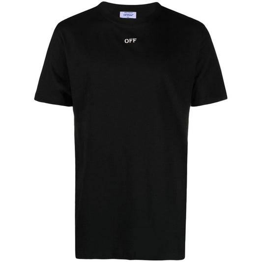 Off White Logo cotton t-shirt