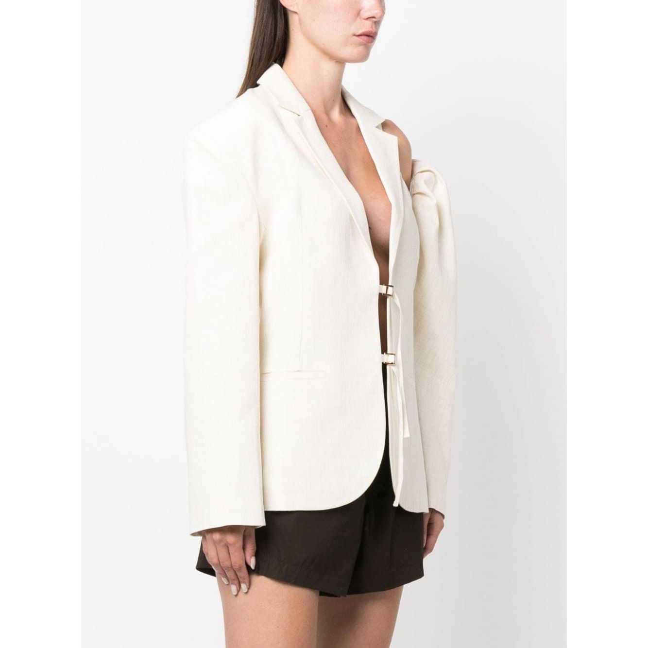JACQUEMUS Jackets White