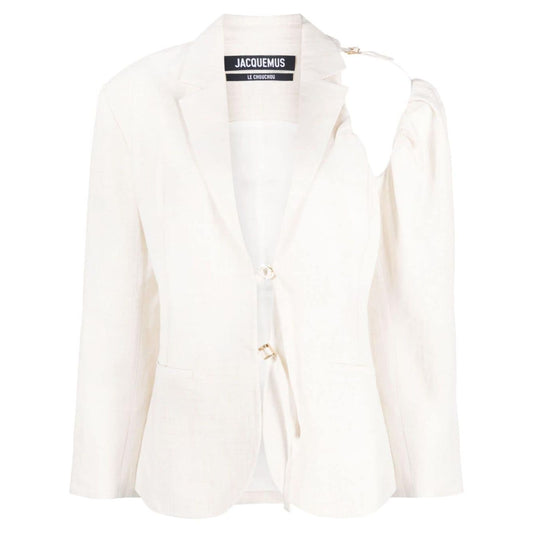 JACQUEMUS Jackets White
