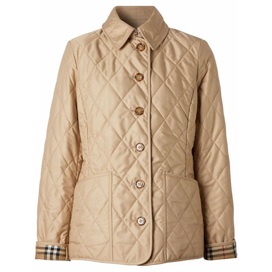 Burberry diamond-quilted jacket