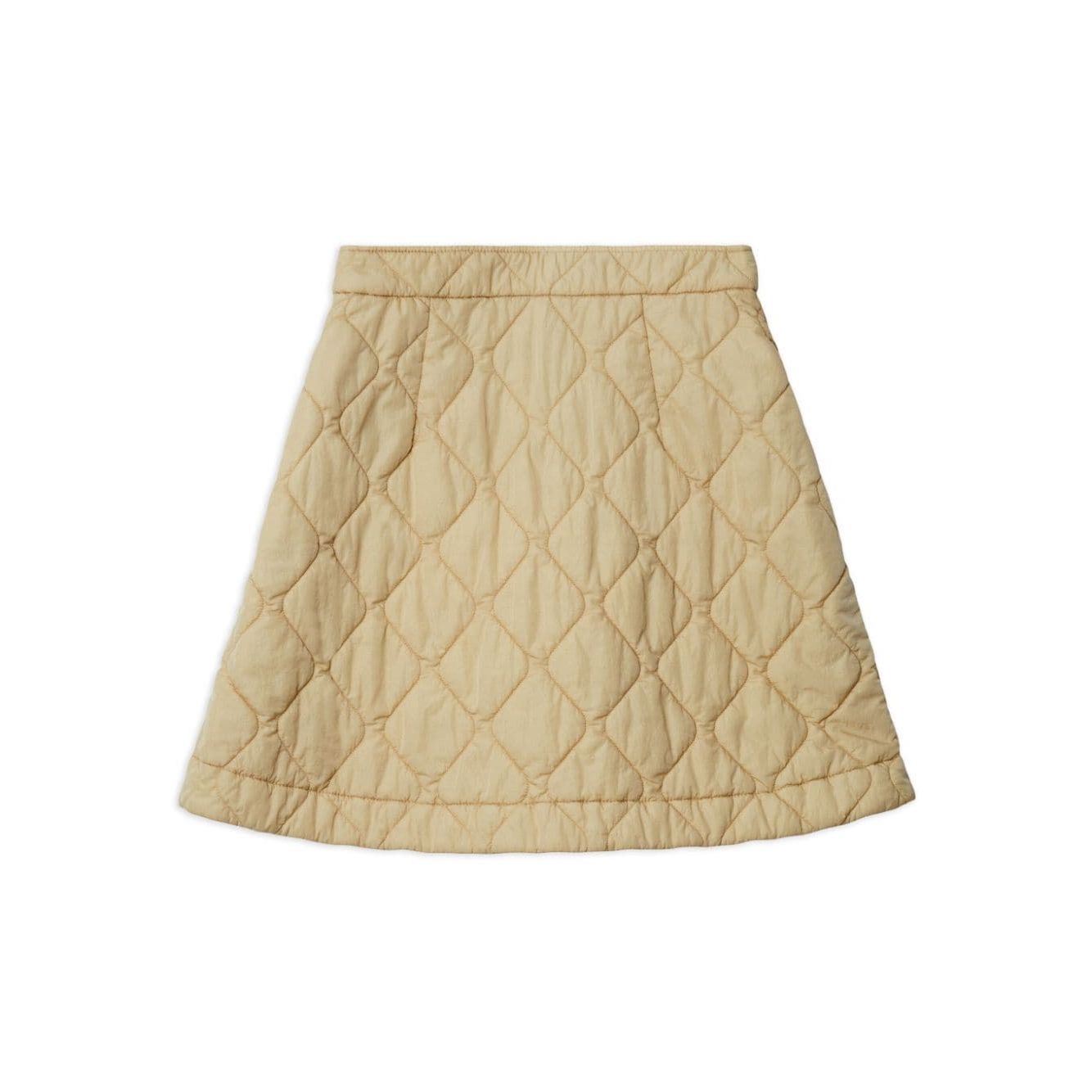 Burberry Quilted mini skirt