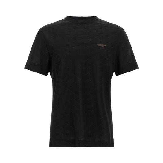 Hugo Boss Black Cotton T-Shirt