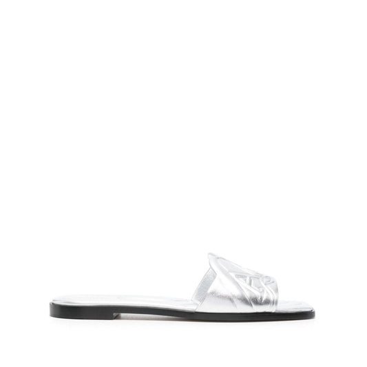 Alexander McQueen Slide sandals with embossed logo