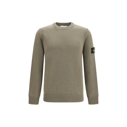 Stone Island Bicolor Cotton Sweatshirt