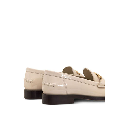 Ferragamo Gancini leather loafers
