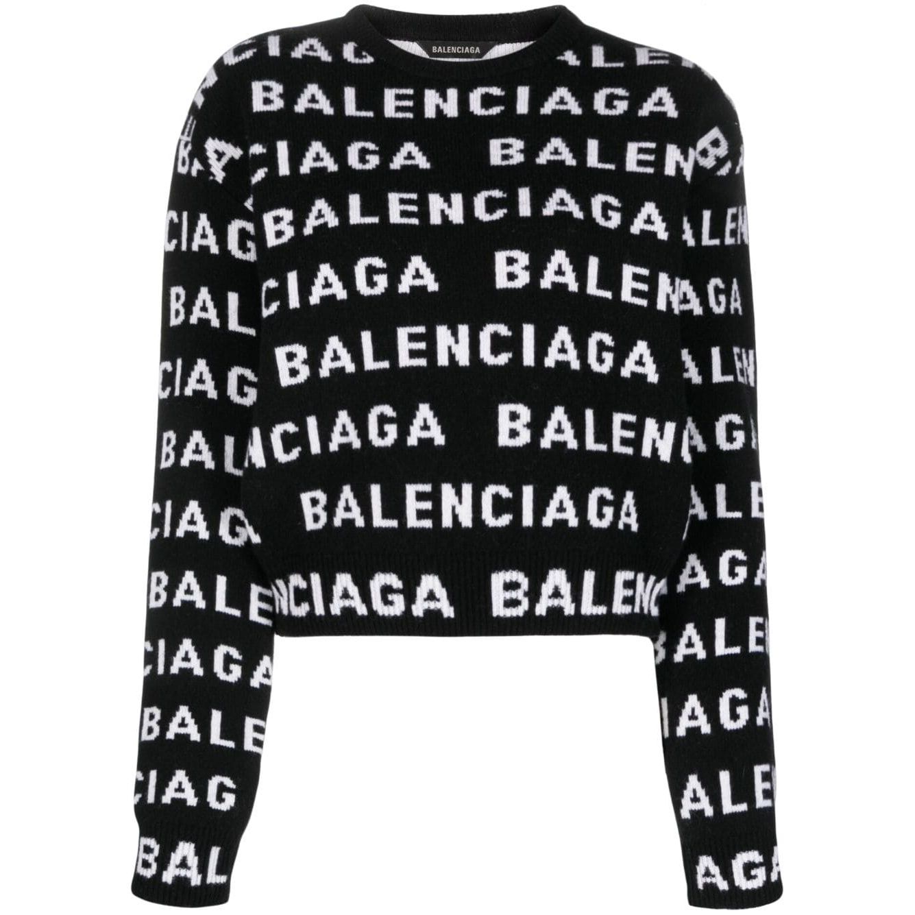 Balenciaga Logo wool sweater