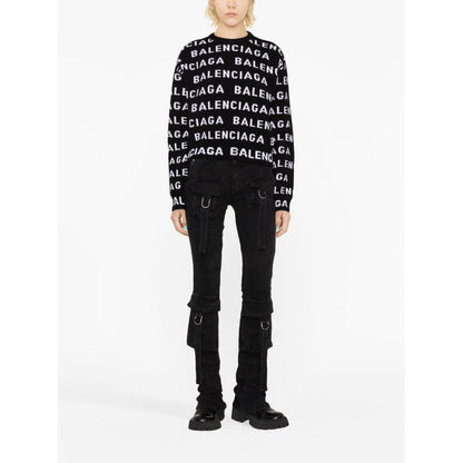 Balenciaga Logo wool sweater