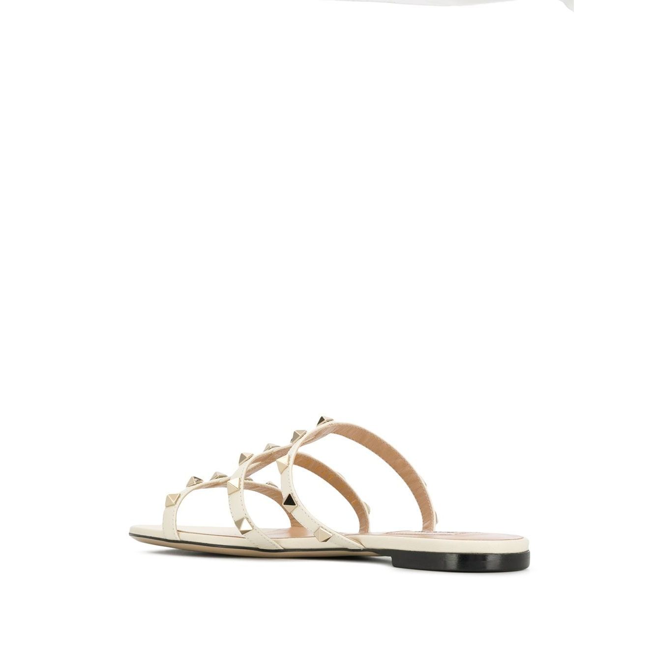 Valentino Garavani Rockstud Flat Slide Sandal