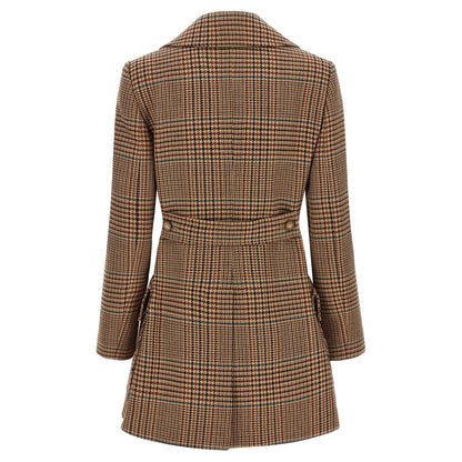 Etro Brown Wool Coat