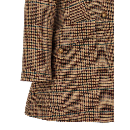 Etro Brown Wool Coat