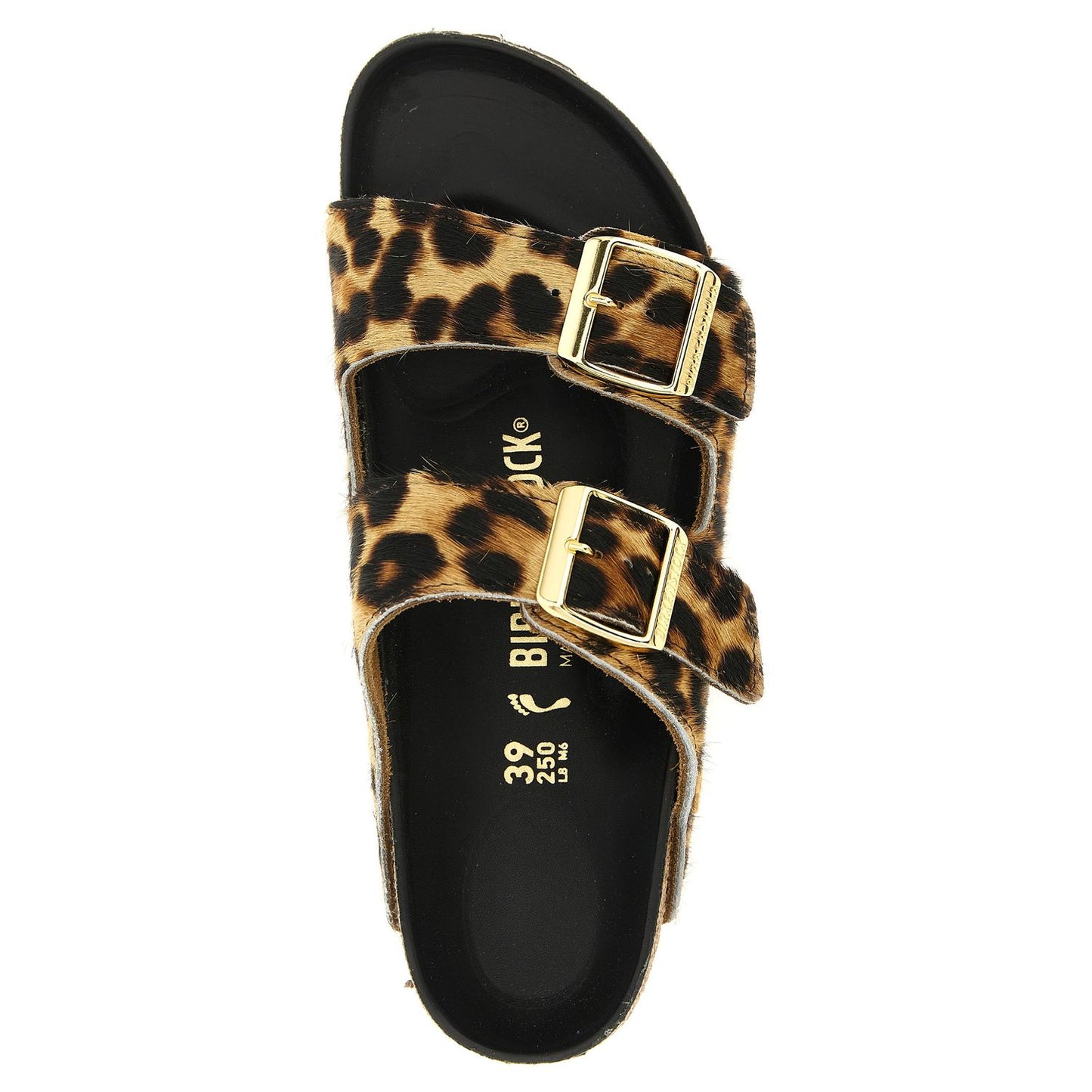 Birkenstock Brown Calfskin Slides