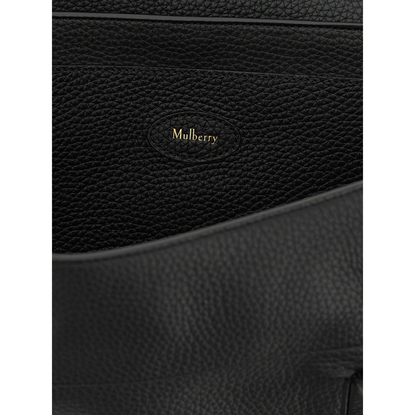 Mulberry Black Calfskin Shoulder Bag
