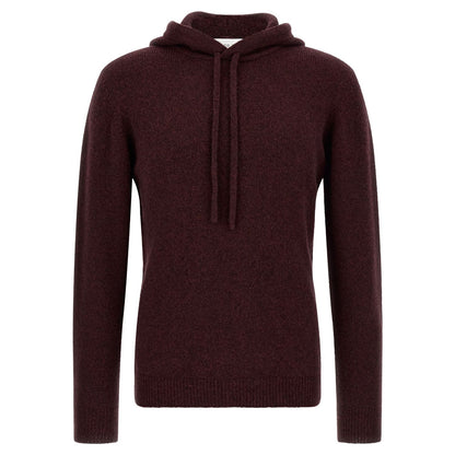 Roberto Collina Bordeaux Wool Cardigan