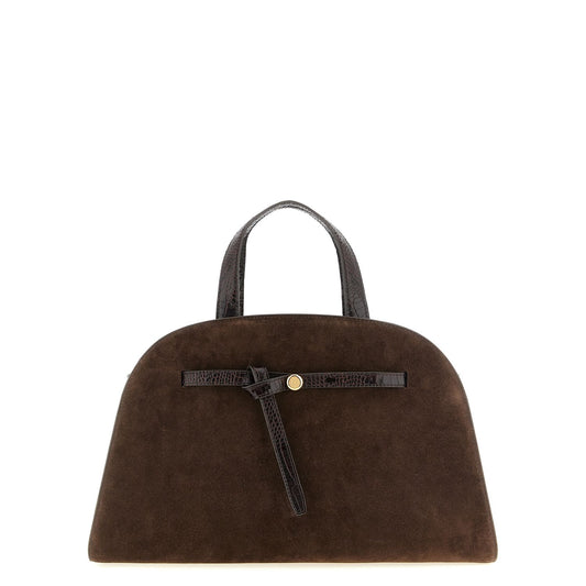 Tory Burch Brown Bovine Leather Crossbody Bag