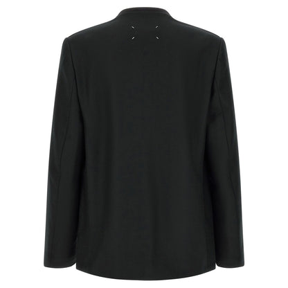 Maison Margiela Black Virgin Wool Blazer