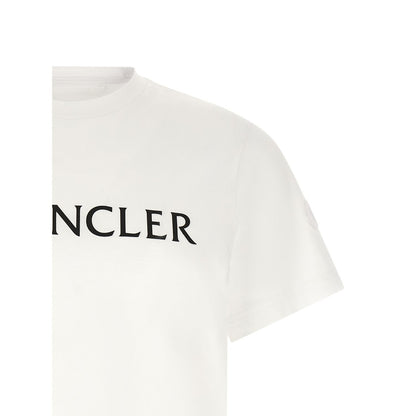 Moncler White Cotton T-Shirt
