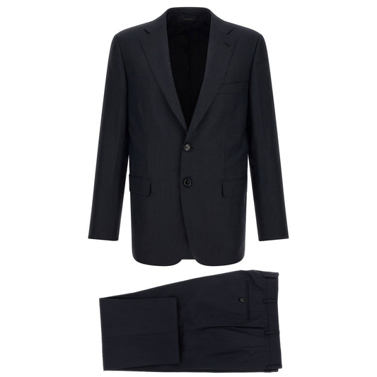Brioni Blue Wool Two-Piece Suit