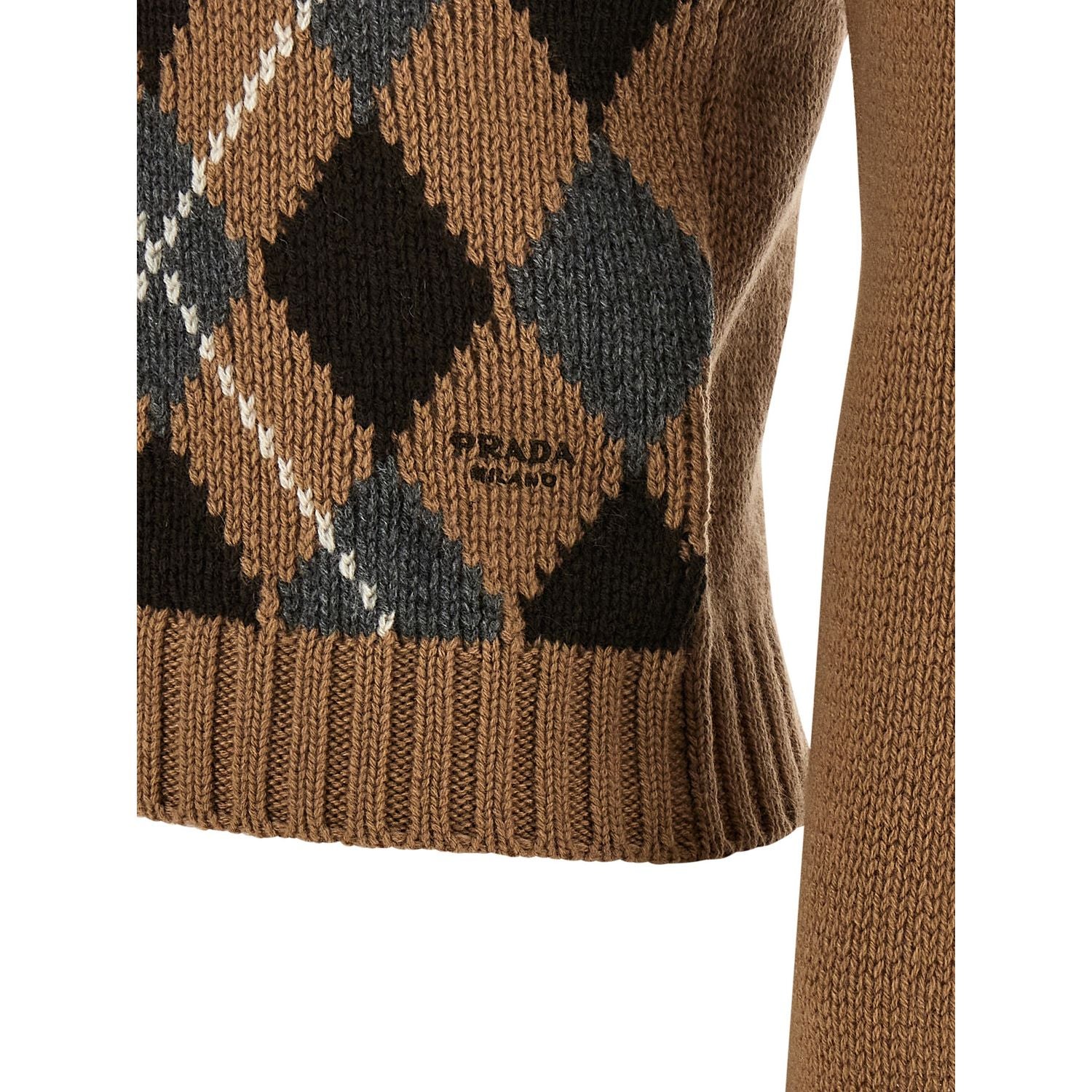Prada Brown Cashmere Cardigan