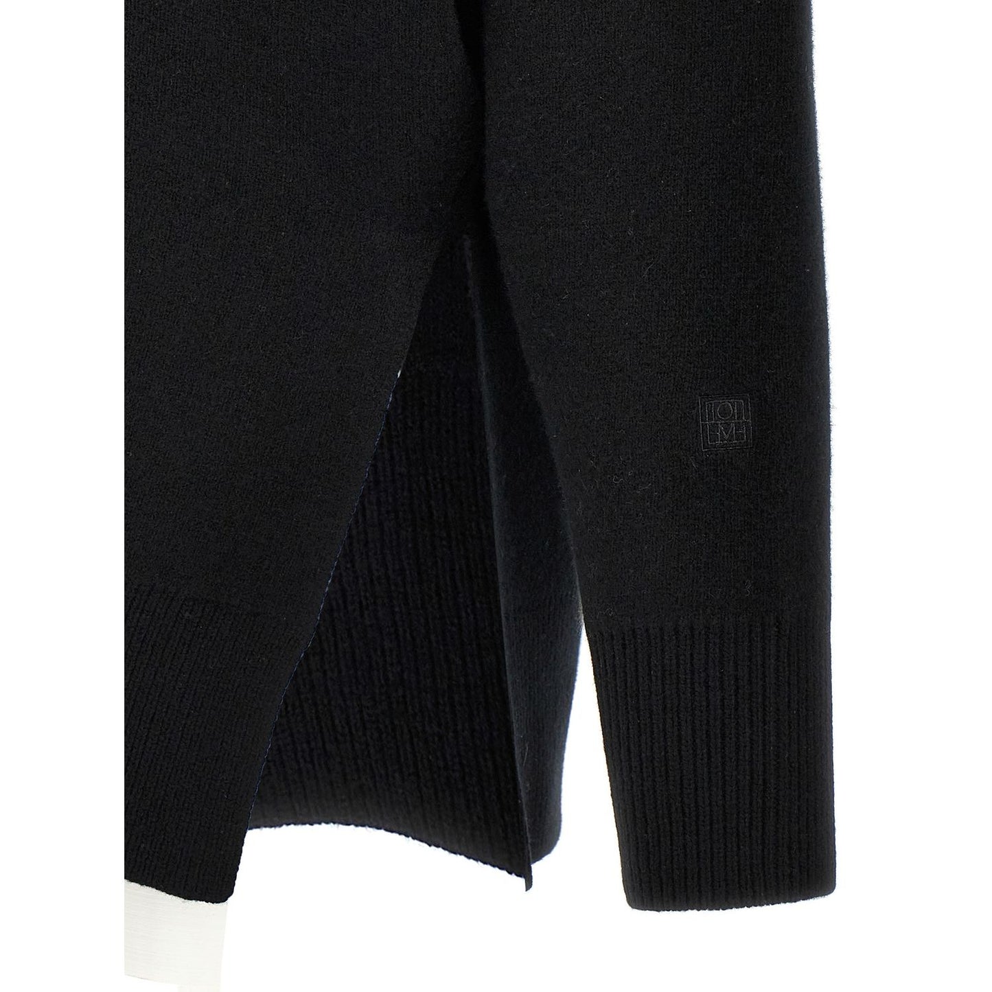 TOTEME Black Polyester Cardigan