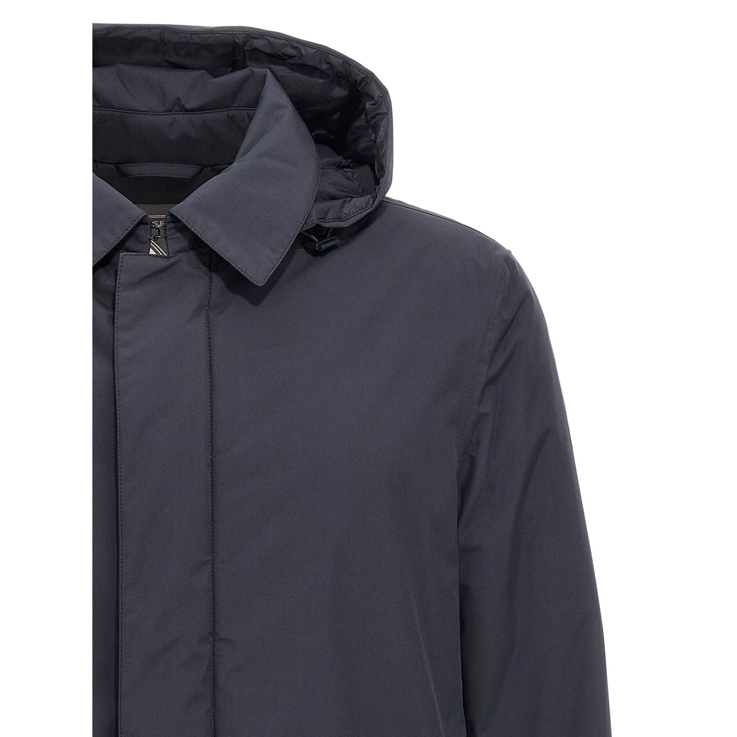 Herno Blue Polyester Parka