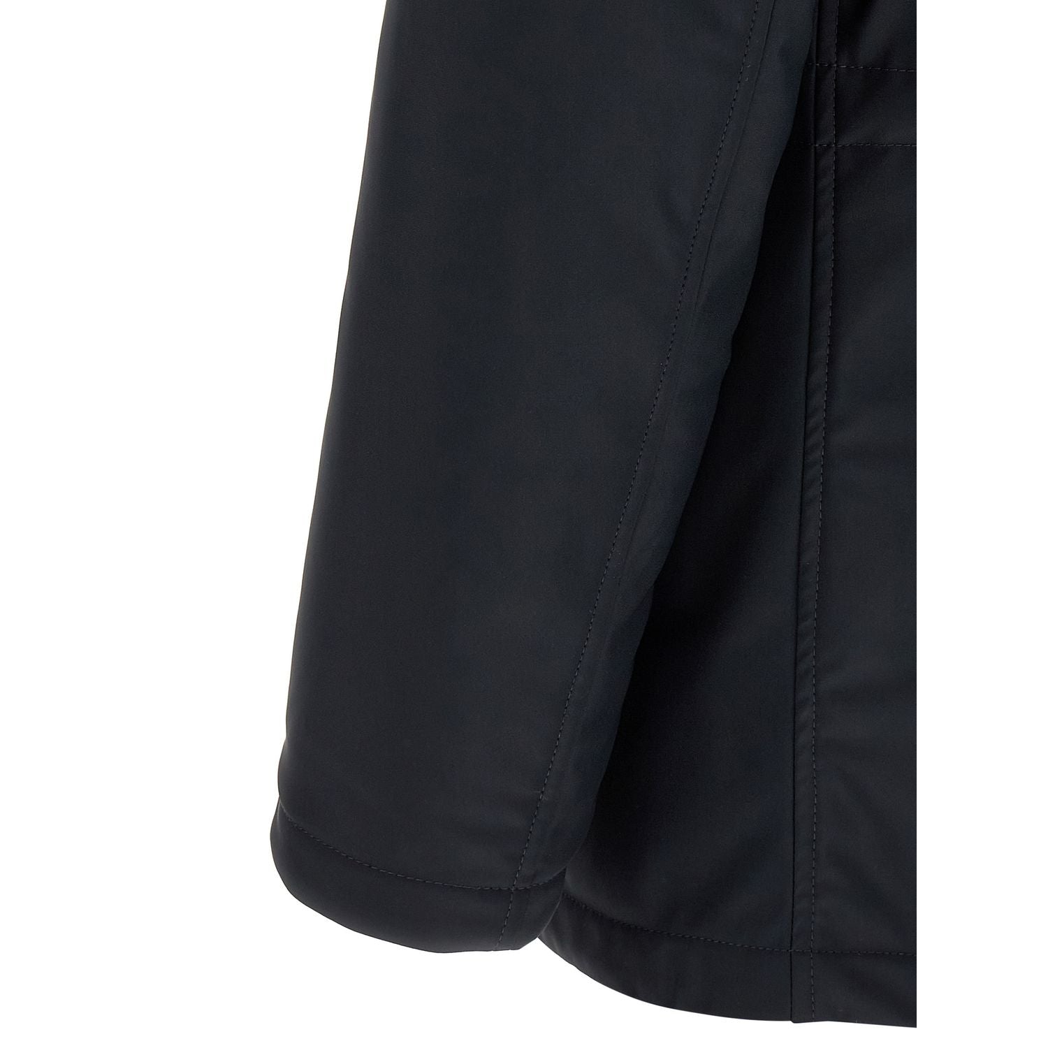 Herno Blue Polyamide Full-Length Jacket