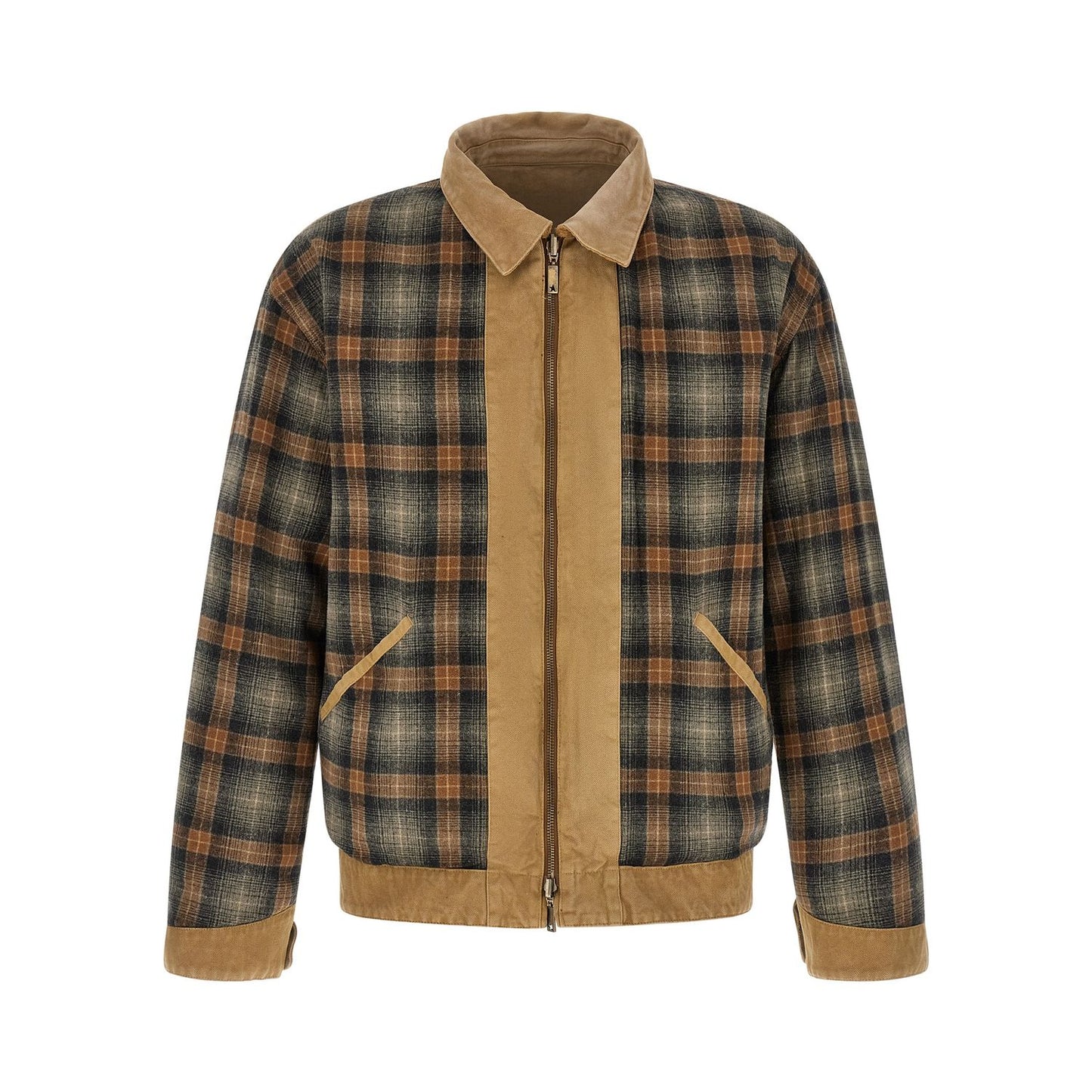 Golden Goose Beige Cotton Shell Jacket